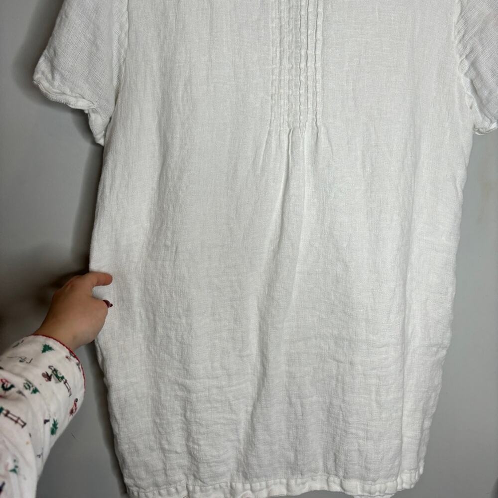 Faherty Gemina Linen Mini Dress - Picture 8 of 10